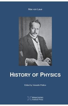 Coperta cărții 'History of Physics - Vesselin Petkov'