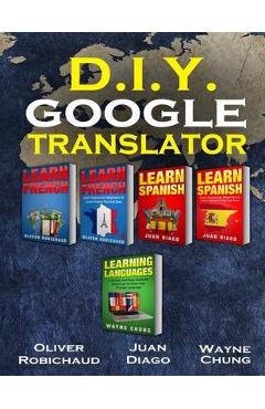 Coperta cărții 'Learn French, Learn Spanish, Learn French and Spanish with Short Stories: 5 Books in 1! Learn Conversational Spanish &'