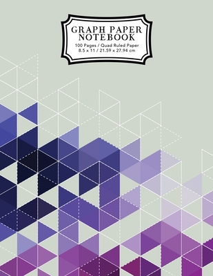 Graph Paper Notebook: Purple Grid Boxes Grid Paper Composition Notebook, Graphing Paper, Quad Ruled - Young Dreamers Press