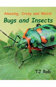 Coperta cărții 'Amazing, Crazy and Weird Bugs and Insects: (Age 5 - 8) - Tj Rob'
