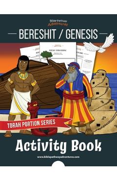 Poza produsului Bereshit / Genesis Activity Book: Torah Portions for Kids - Bible Pathway Adventures