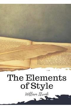 Coperta cărții 'The Elements of Style - William Strunk'