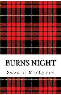 Coperta cărții 'Burns Night: Twenty Tunes for the Bagpipes and Practice Chanter - Jonathan Swan'