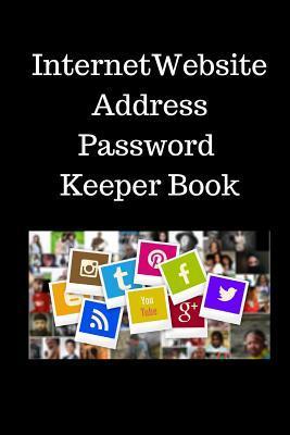Internet Website Address Password Keeper Book: Address & Password Keeper Book -6x9 inch with 110Pages - Udaya Peace