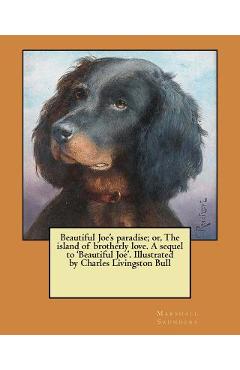 Coperta cărții 'Beautiful Joe's paradise; or, The island of brotherly love. A sequel to 'Beautiful Joe'. Illustrated by Charles'