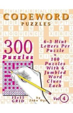 Codeword Puzzles: 300 Puzzles, Volume 4 - John Oga