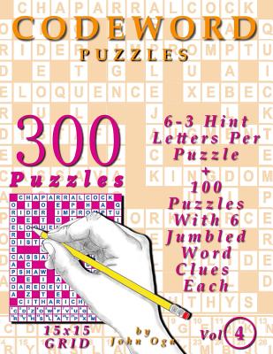 Codeword Puzzles: 300 Puzzles, Volume 4 - John Oga