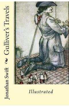 Coperta cărții 'Gulliver's Travels: Illustrated - Arthur Rackham'
