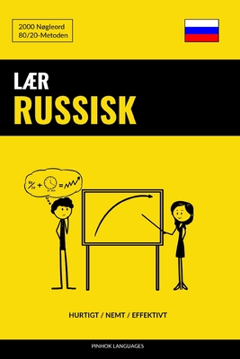 Lær Russisk - Hurtigt / Nemt / Effektivt: 2000 Nøgleord - Pinhok Languages