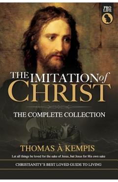 Coperta cărții 'The Imitation of Christ - Thomas A. Kempis'