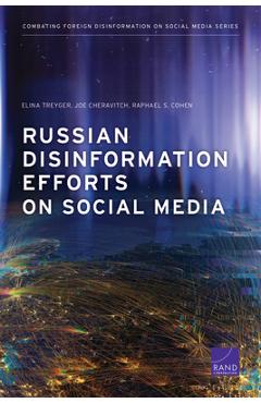 Poza produsului Russian Disinformation Efforts on Social Media - Elina Treyger