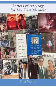 Coperta cărții 'Letters of Apology For My First Memoir - Tina Martin'