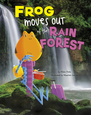 Coperta cărții 'Frog Moves Out of the Rain Forest - Nikki Potts'