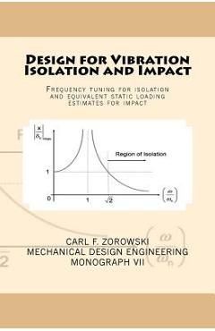 Coperta cărții 'Design for Vibration Isolation and Impact - Carl F. Zorowski'