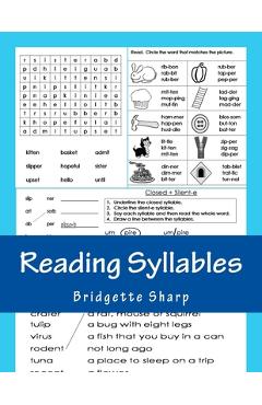 Poza produsului Reading Syllables: Simple & Fun Syllable Practice - Bridgette Sharp