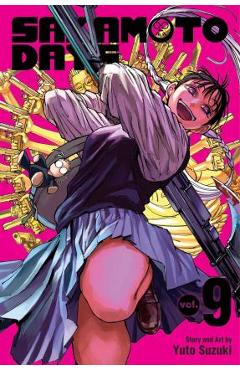 Coperta cărții 'Sakamoto Days, Vol. 9 - Yuto Suzuki'