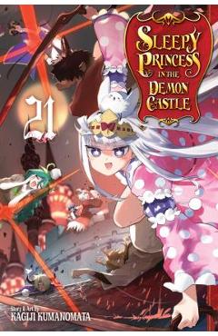 Coperta cărții 'Sleepy Princess in the Demon Castle, Vol. 21 - Kagiji Kumanomata'