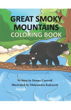Great Smoky Mountains Coloring Book - Donna Cantrell