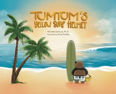 Tumtum's Yellow Surf Helmet - Michelle Samura