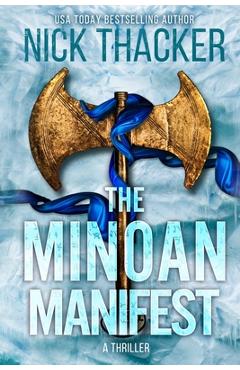Coperta cărții 'The Minoan Manifest - Nick Thacker'
