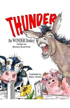 Coperta cărții 'THUNDER the WONDER Donkey - Beverly Bruemmer'