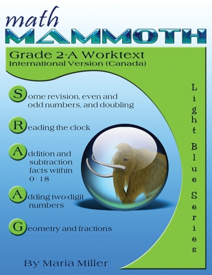 Math Mammoth Grade 2-A Worktext, International Version (Canada) - Maria Miller