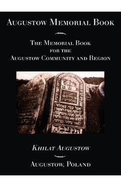 Poza produsului Augustow Memorial Book - Molly Karp