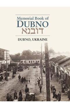 Coperta cărții 'Dubno Memorial Book - Y. Adini'