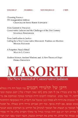 Masorti: The New Journal of Conservative Judaism - Joseph Prouser