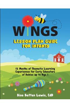 Coperta cărții 'WINGS Lesson Plan Guide for Infants: 12 Months of Thematic Learning Experiences for Early Educators of Babies up to Age'