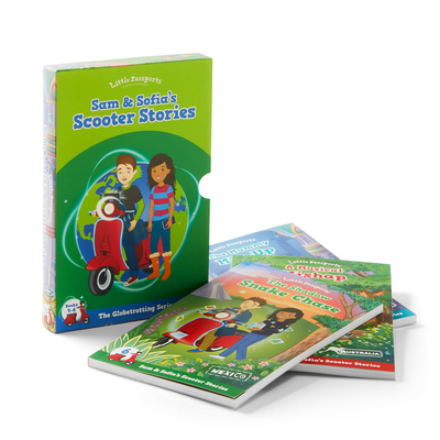 Little Passports: Sam & Sofia's Scooter Stories Boxed Set 2 - Various