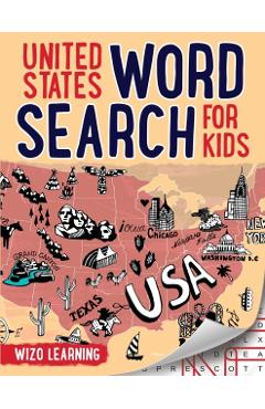 United States Word Search For Kids - Wizo Learning