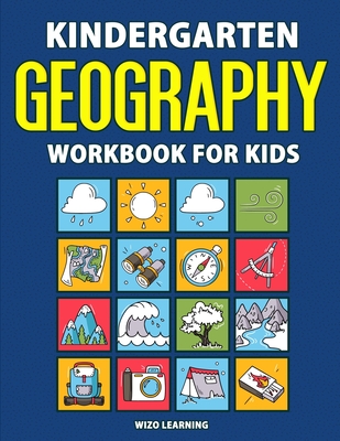 Kindergarten Geography Workbook for Kids - 