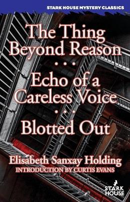 The Thing Beyond Reason / Echo of a Careless Voice / Blotted Out - Elisabeth Sanxay Holding