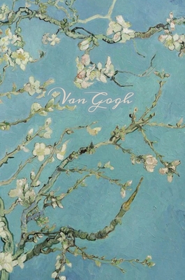 Van Gogh: Almond Blossoms, Hardcover Journal Writing Notebook Diary with Dotted Grid, Lined, & Blank Vintage Paper Style Pages - Sketchlogue