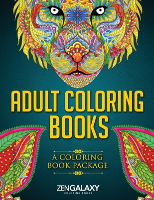Adult Coloring Books: A Coloring Book Package - Zengalaxy Coloring