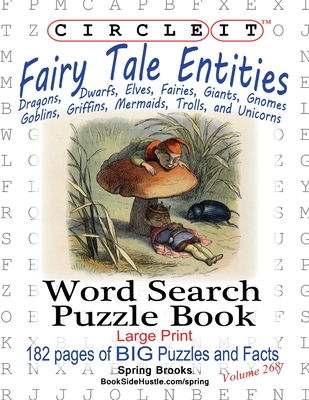 Circle It, Fairy Tale Entities, Word Search, Puzzle Book - Lowry Global Media Llc