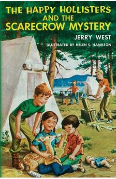 Coperta cărții 'The Happy Hollisters and the Scarecrow Mystery - Jerry West'