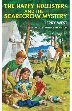 Coperta cărții 'The Happy Hollisters and the Scarecrow Mystery: HARDCOVER Special Edition - Jerry West'