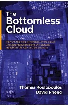 Coperta cărții 'The Bottomless Cloud: How AI, the next generation of the cloud, and abundance thinking will radically transform the way'