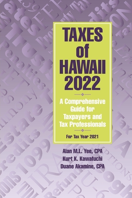 Coperta cărții 'Taxes of Hawaii 2022 - Alan M. L. Yee'