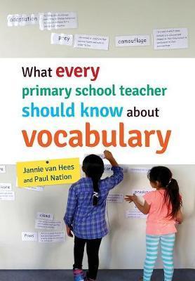 What every primary school teacher should know about vocabulary - Jannie Van Hees