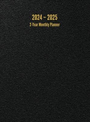 2024 - 2025 2-Year Monthly Planner: 24-Month Calendar (Black) - Large - I. S. Anderson