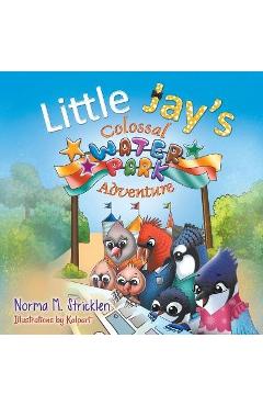 Coperta cărții 'Little Jay's Colossal Waterpark Adventure - Norma M. Stricklen'