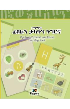Tigrinya Alphabet and Words Workbook - Children's Book - Kiazpora Publication