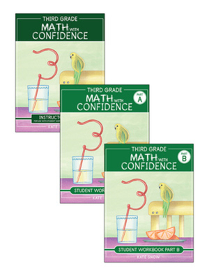 Third Grade Math with Confidence Complete Bundle - Kate Snow
