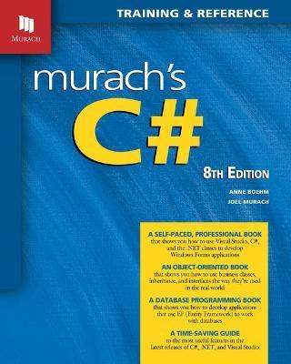 Coperta cărții 'Murach's C# (8th Edition) - Joel Murach'