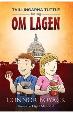Coperta cărții 'Tvillingarna Tuttle l�r sig om lagen - Connor Boyack'