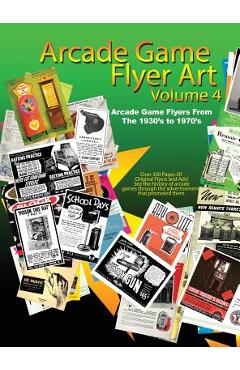 Coperta cărții 'Arcade Game Flyer Art Volume 4 - Michael Ford'