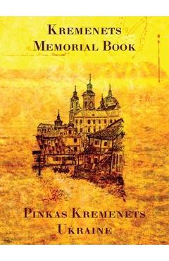Coperta cărții 'Memorial Book of Kremenets - Abraham Samuel Stein'